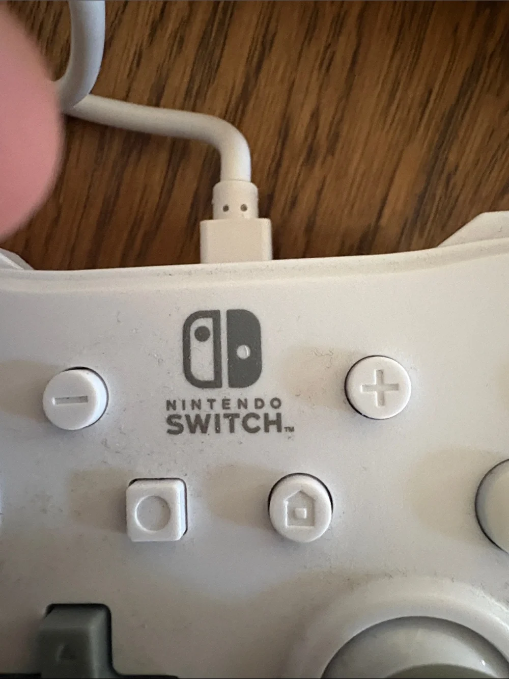 Nintendo Neon Blue & Neon Red Joy-Con Pair with White Wired Pro Controller